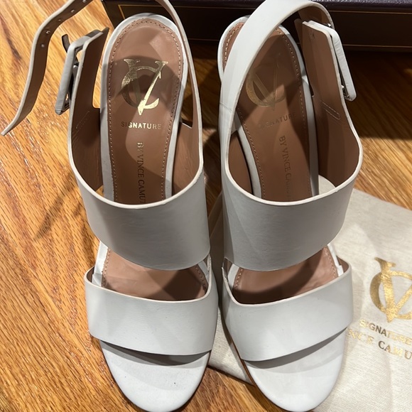 Strap up block heel sandals- Signature Vince Camuto - Picture 2 of 8